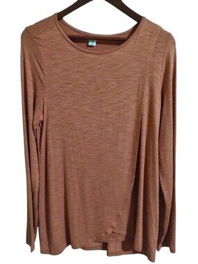 Old Navy Maternity Cross-Front Nursing Blouse - Pink, Size M